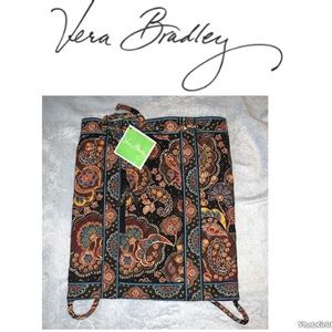 NWT Vera Bradley Drawstring Closure Backpack Bag